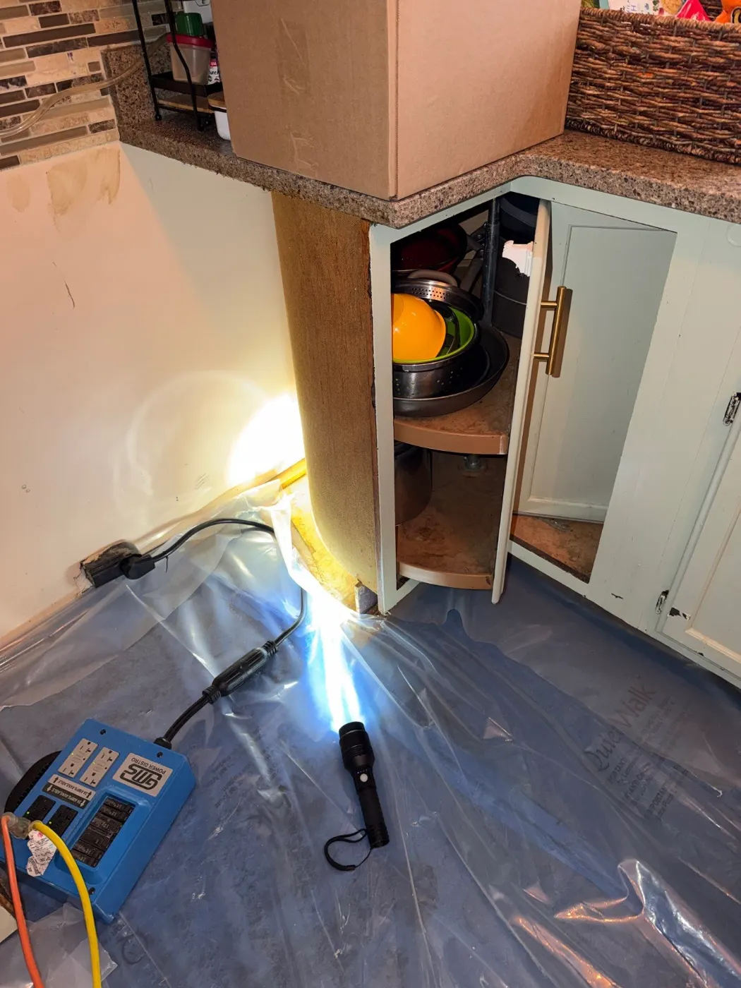 Water damage restoration by Windfall Water Restoration near Tipton, IN